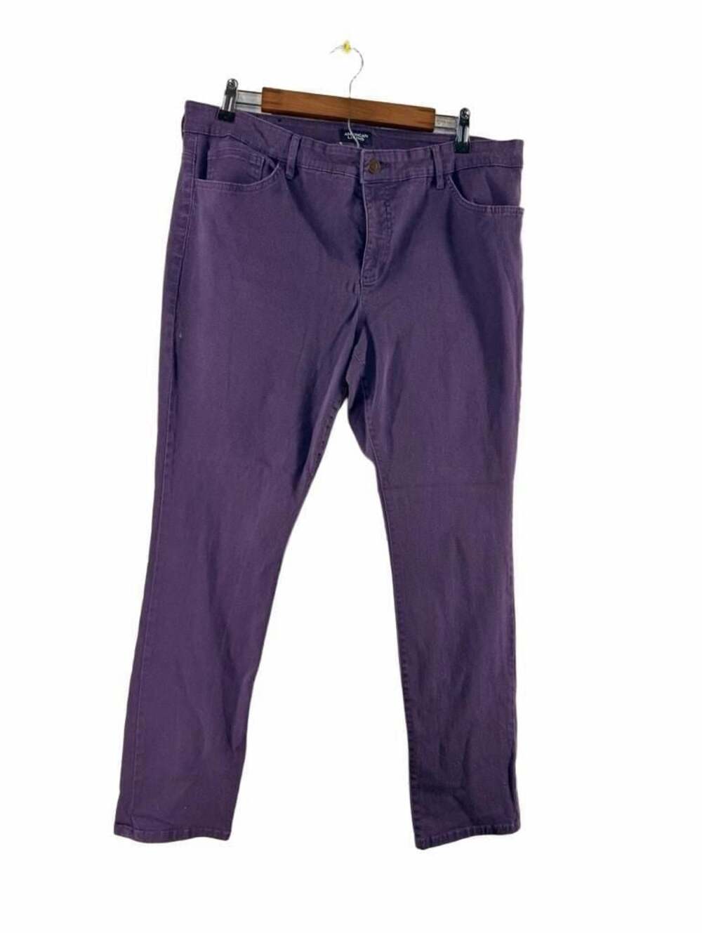 American Living Women's Purple Denim Jeans Size 16